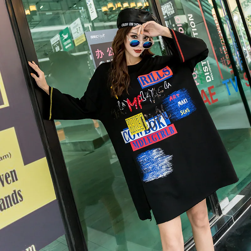 QING MO модная брендовая женская футболка с буквенным принтом черная белая зеленая