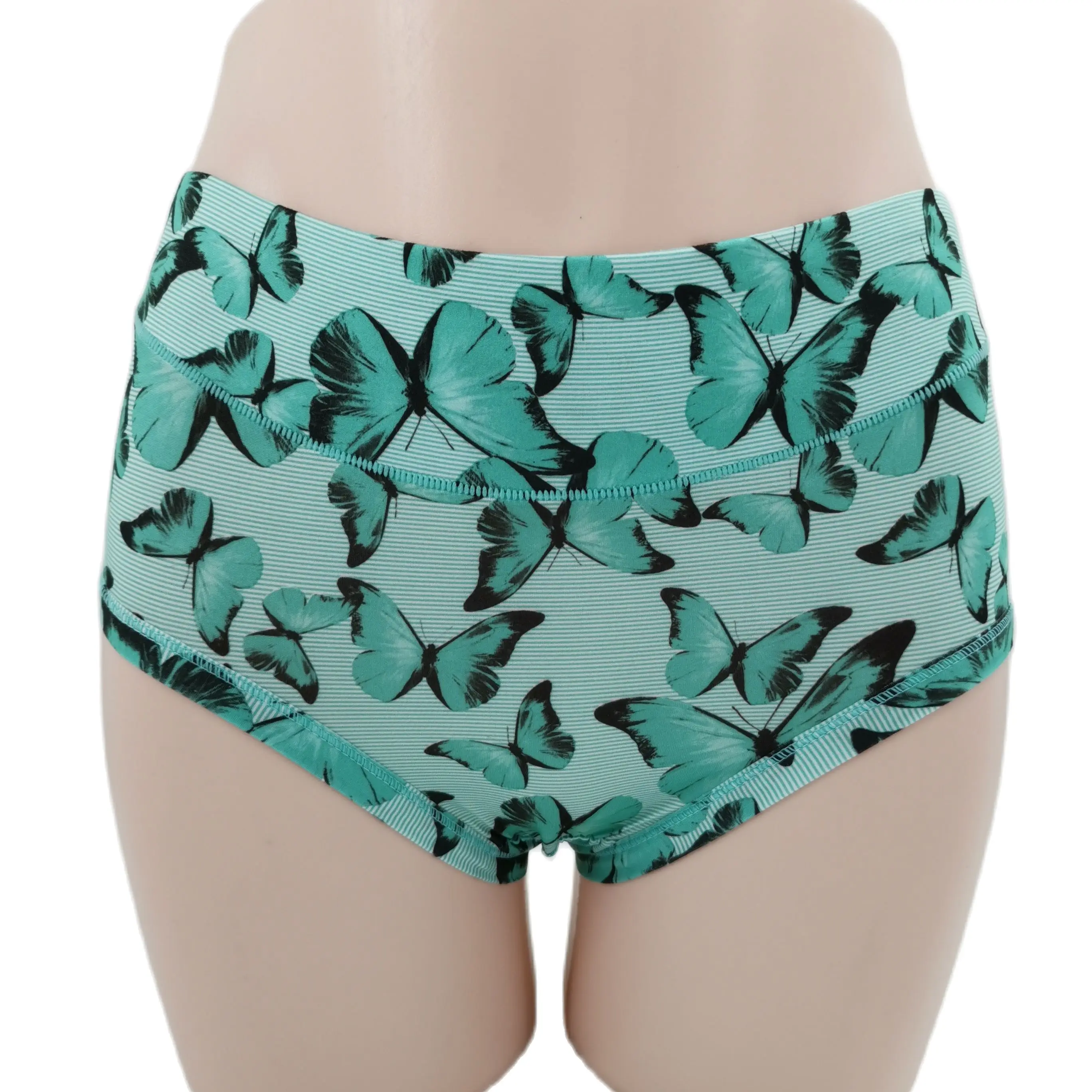 

Printing Panties For Women Plus Size Butterfly Female Panty Modal Ladies Briefs Mid Waist Women's Shorts 2022 Underwear Panti
