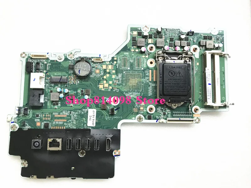 810605 004 материнская плата для HP PAVILION 23 Q227C 604 001 005 DAN61AMB6F0 100% полностью