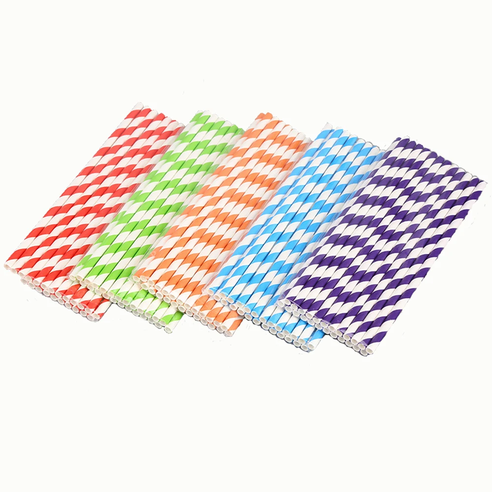 25 шт бумажная соломинка для питья детский душ свадьба день рождения солома