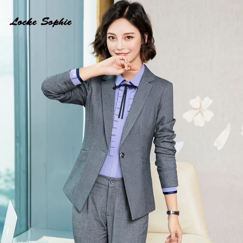 Фото 1pcs Women's plus size Blazers coats 2020 Winter Fashion cotton Slim fit Small Suits jackets ladies Skinny office Женская одежда 1pcs Women's plus size Blazers coats 2020 Winter Fashion cotton Slim fit Small Suits jackets ladies Skinny office Женская одежда