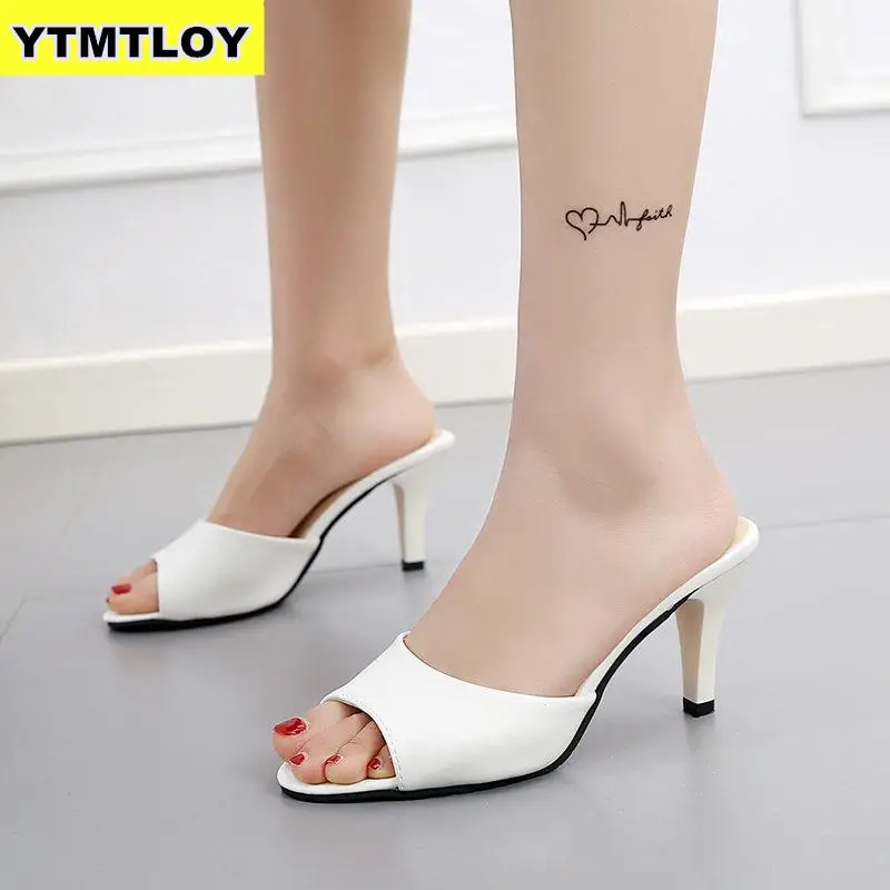 

2019 Summer heel High Heels Sandals lady Pumps classics slip on Shoes sexy Women party shoes gold silver Wedding Slingbacks