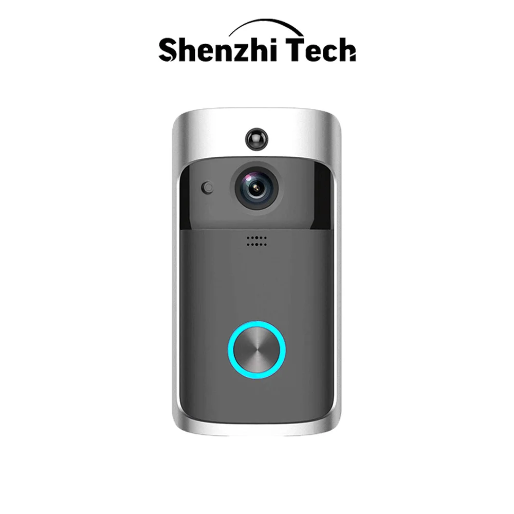WIFI Camera Doorbell 2 batteries Smart IP Motion Detection Night Vision Two-way Audio Home Security D001 | Безопасность и защита