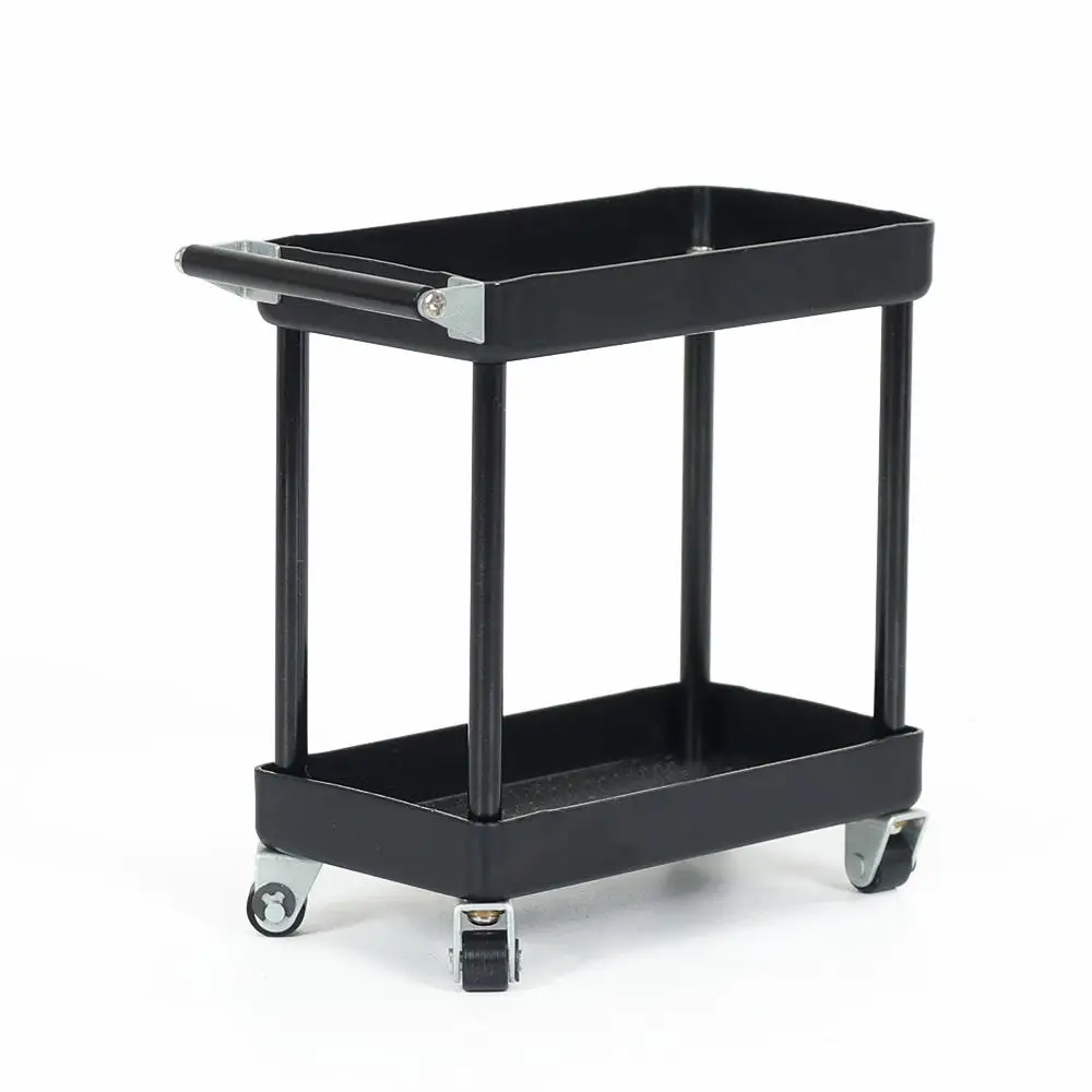 2 слоя металла RC Автомобиль инструменты для технического обслуживания тележка 1/8