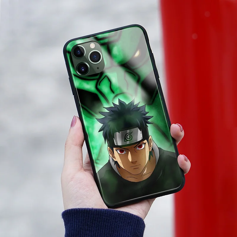 Shisui Uchiha Shippuden аниме мягкий силиконовый стеклянный чехол для телефона IPhone SE 6s 7 8 Plus