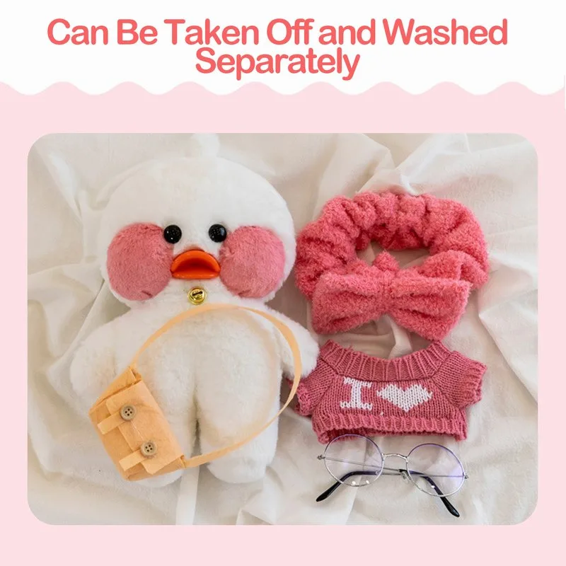 30cm Cartoon Cute LaLafanfan Cafe Duck Plush Toy Stuffed Soft Kawaii Doll Animal Pillow New Year Gift for Kids Children2022 | Игрушки и
