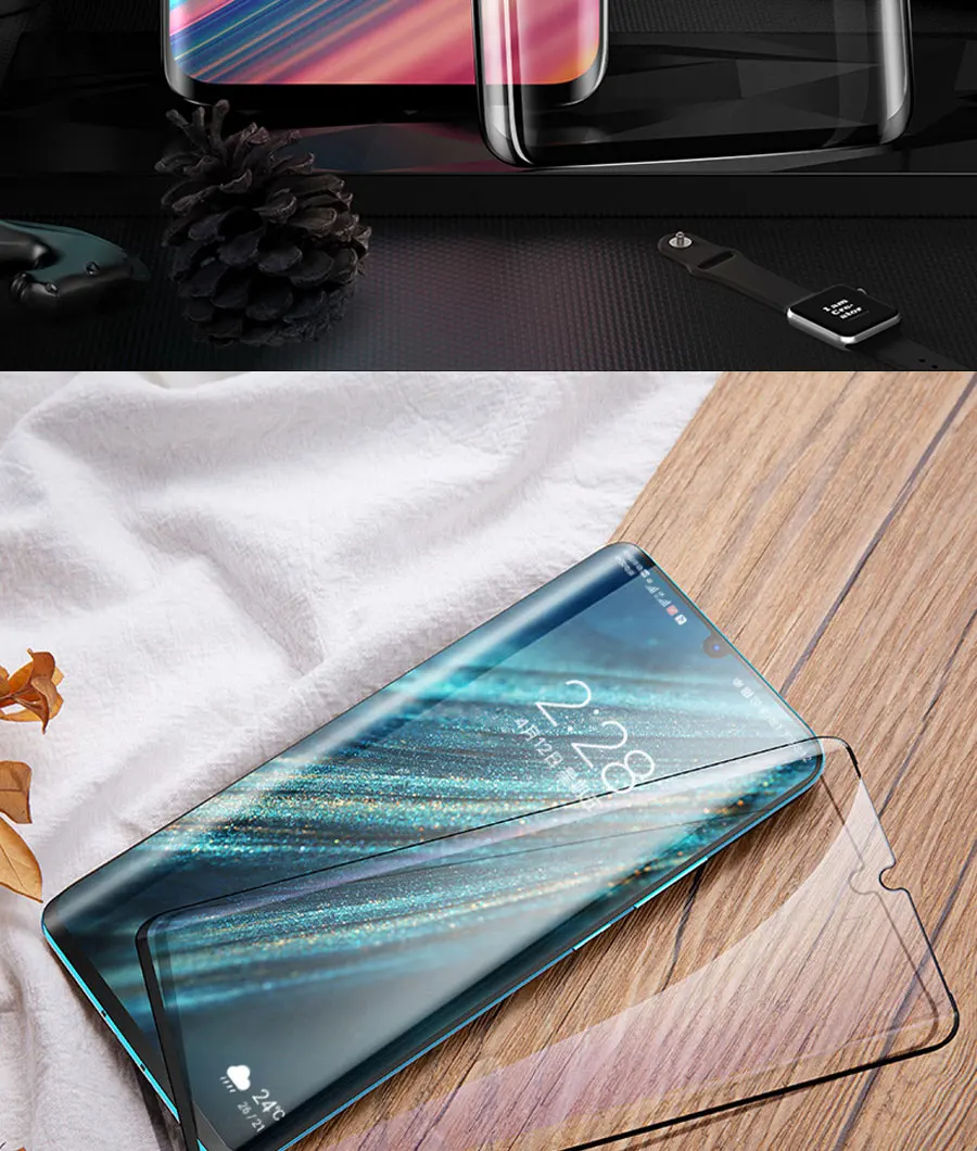 Закаленное стекло для huawei P30 Pro P30 Lite P smart Z Защита экрана для huawei mate 20 Pro 10 Lite 20 X защитное стекло