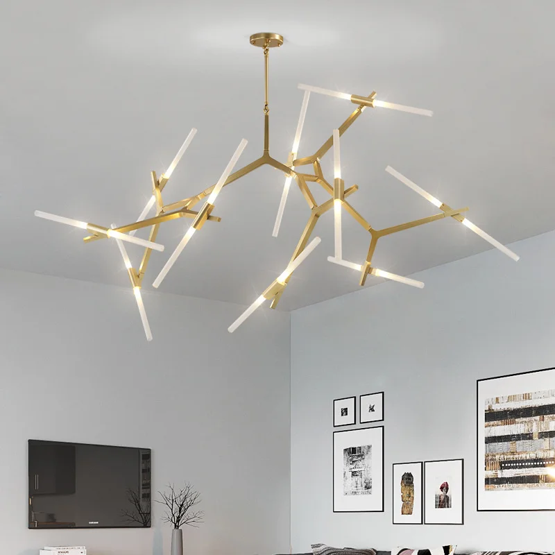 Economici Lampadario A Led In Cristallo Nordico Ramo Di Un Albero Lampade A Sospensione Lampada A Sospensione Cucina Sala Da Pranzo Sala Da Pranzo Ristorante Camera Da Letto