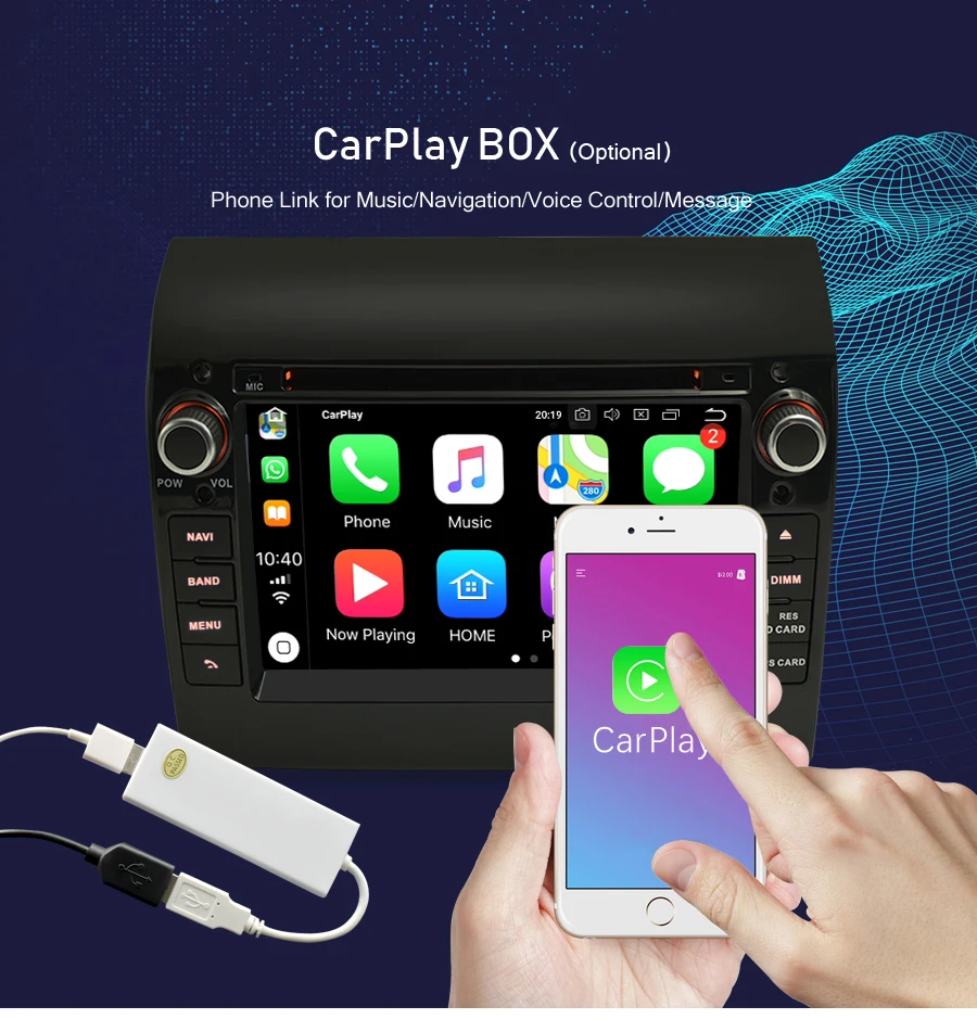 4G ram Android 9,0 автомобильный Радио dvd-плеер gps Мультимедиа Стерео для Fiat Ducato 2008- Citroen Jumper peugeot Boxer навигация