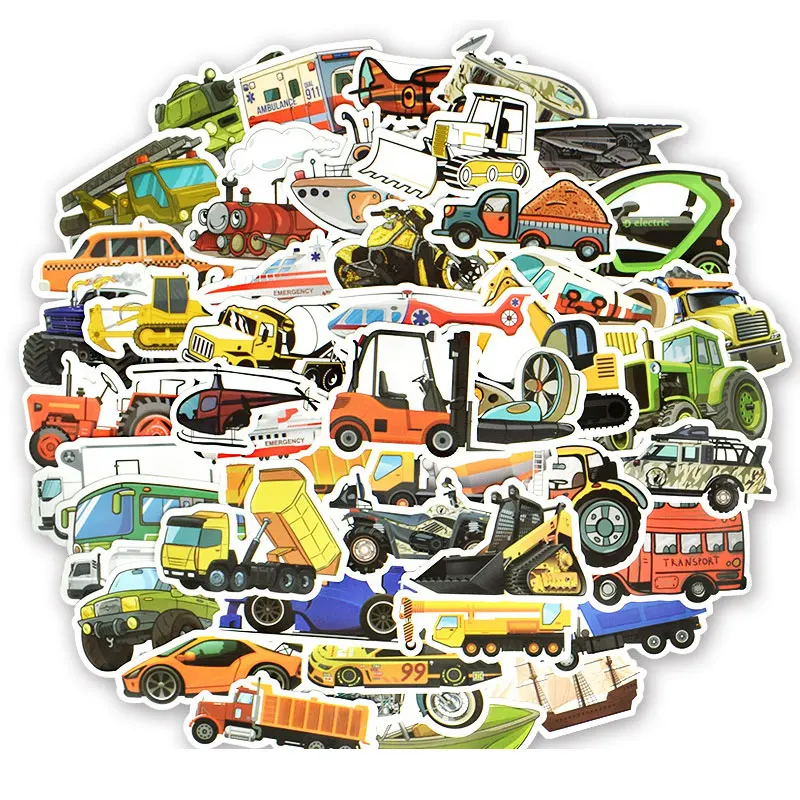 Для выведения токсинов 40 шт монтируемая Автомобильная наклейка с автобусом