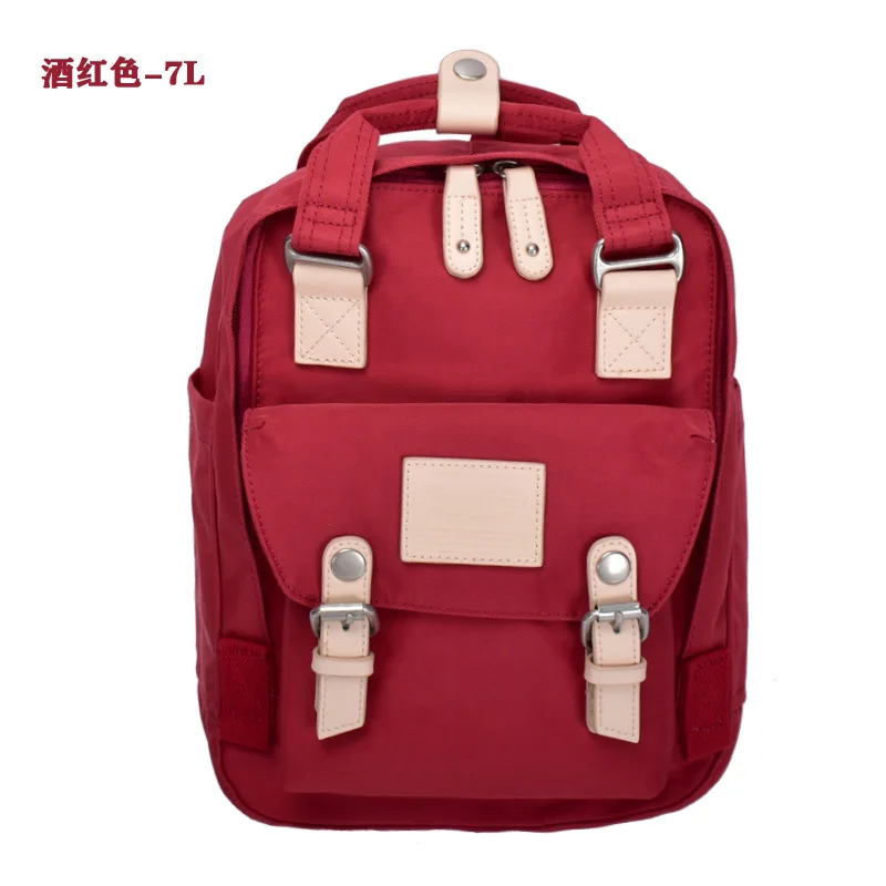 Wine red7L Женский рюкзак, высокое качество, Mochila Mujer, Модный женский рюкзак для путешествий, 7л, повседневный рюкзак Mochilas Viajes, Противоугонный рюкзак - Цвет: Wine red7L