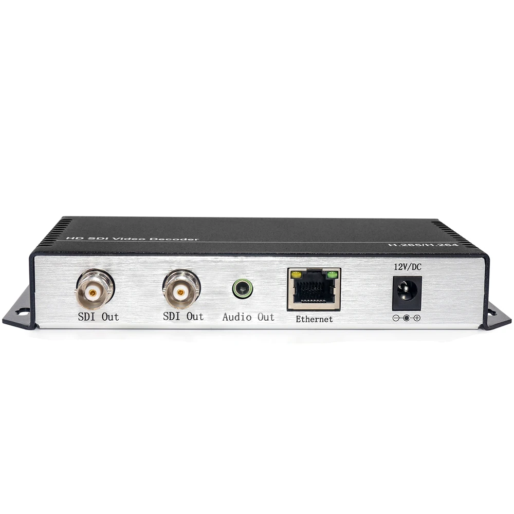 IP TV потоковой передачи HD 3G SDI декодер видео аудио для камеры H.265 H.264 HTTP RTSP RTMP UDP HLS To