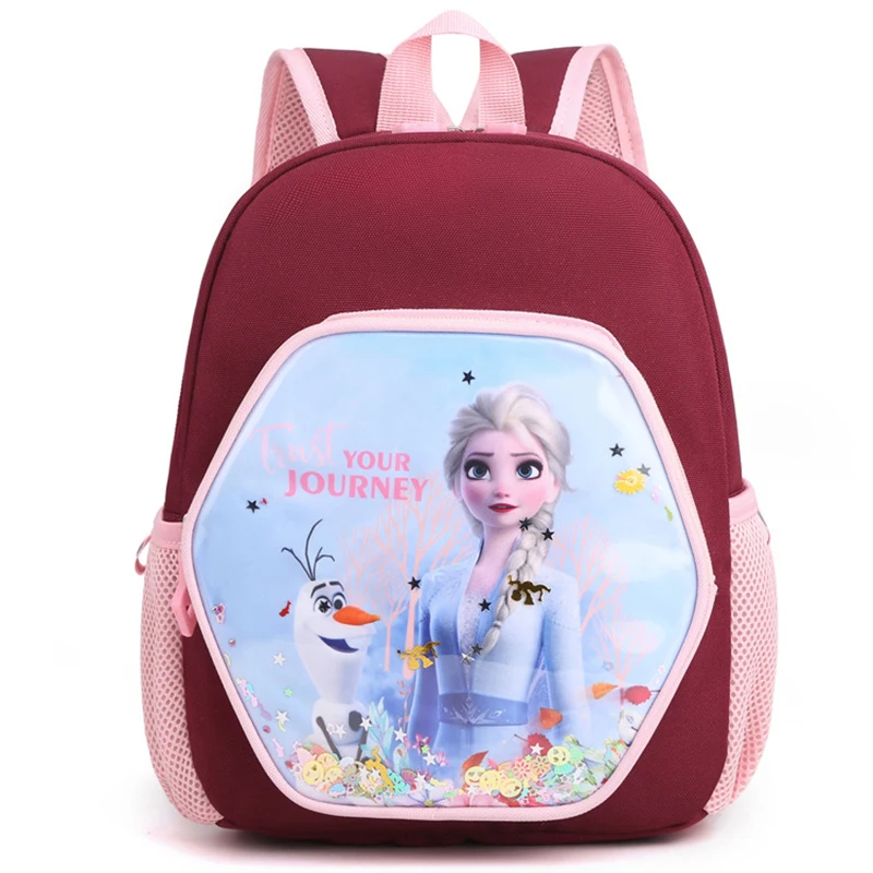 Детский Школьный рюкзак Disney с мультяшным принтом милый легкий светоотражающий