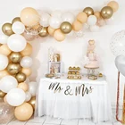 30 шт. 51012 дюймов кремовые персиковые воздушные шары матовые воздушные шары Румяна латексные конфетные шары украшения для свадьбы Baby Shower дня рождения