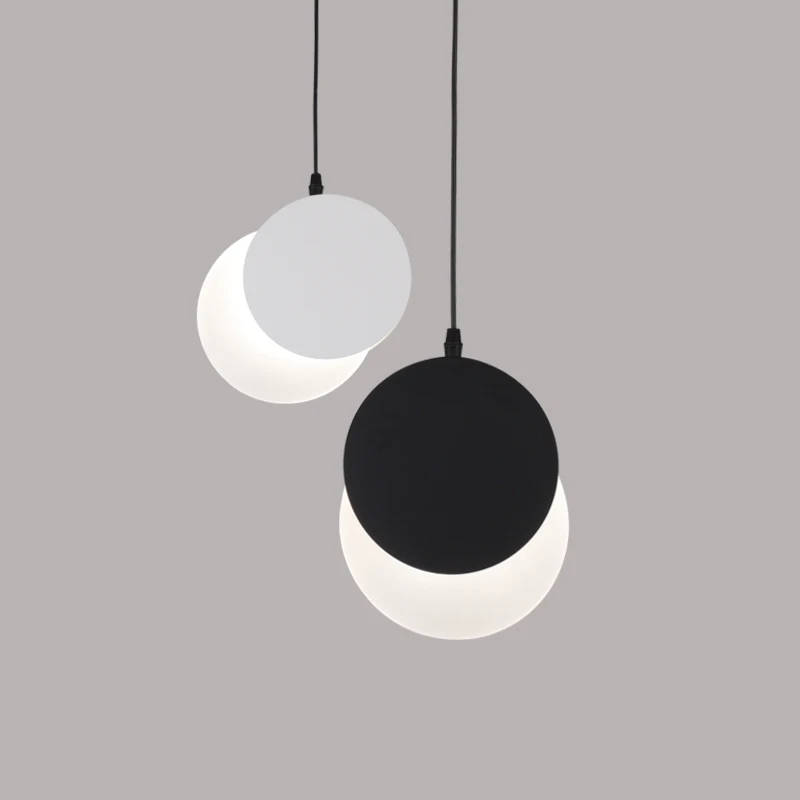 

Post-modern Art Restaurant Pendant Lamp Nordic Simple Dining Table Bedside Bed Three Round Bar Cosmos Pendant Lights luminaire