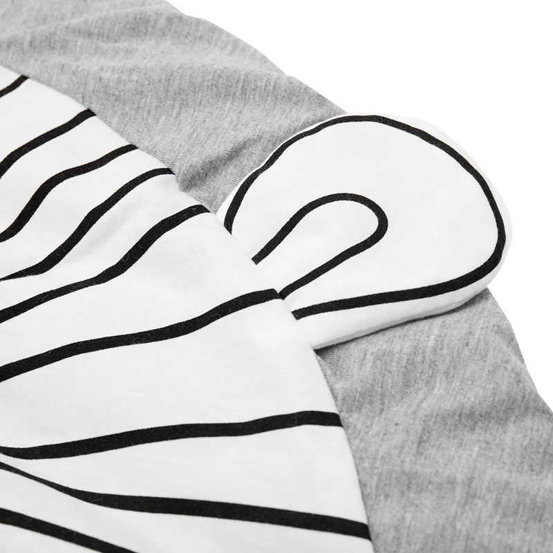 

90CM Kids Play Game Mats Round Carpet Rugs Mat Cotton Crawling Blanket Floor Carpet For Kids Room Decoration INS Baby Gifts lion