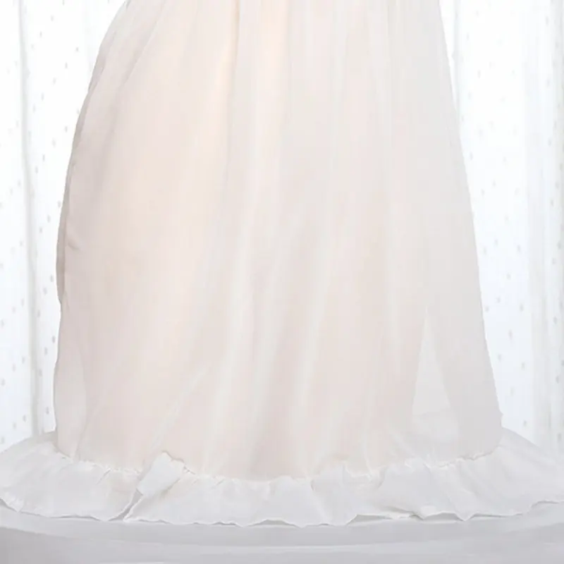 

Japan Style Sexy Lingerie Backless Maid Cosplay Erotic Costumes Perspective Babydolls with Choker Bell Girl Porno Lingerie