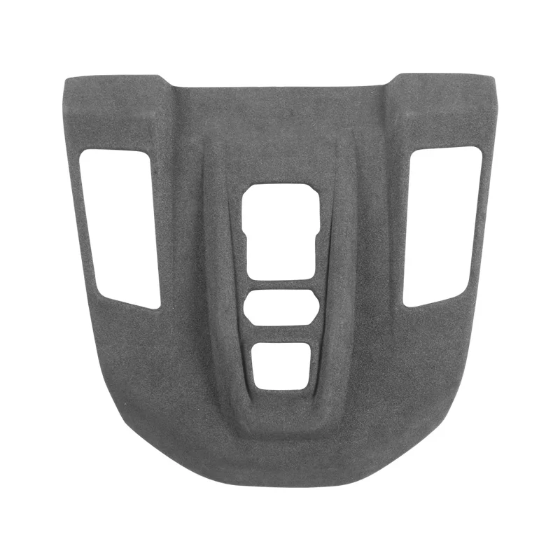 Stuffed fur gear box control operation panel decoration modification accessories for Honda crv CR-V 2017 18 2019 2020 2021 | Автомобили и