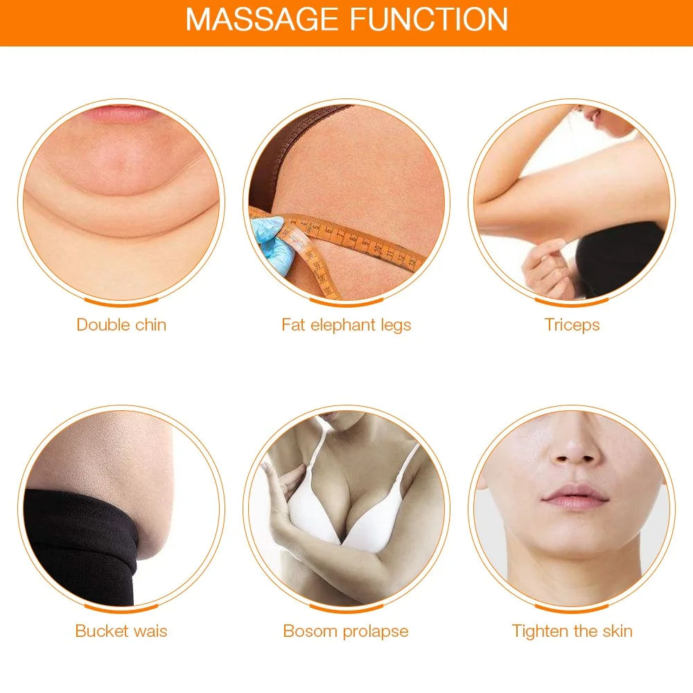 Ультразвуковое устройство для похудения кожи 5 в 1MMhz Лица RGB фотонная