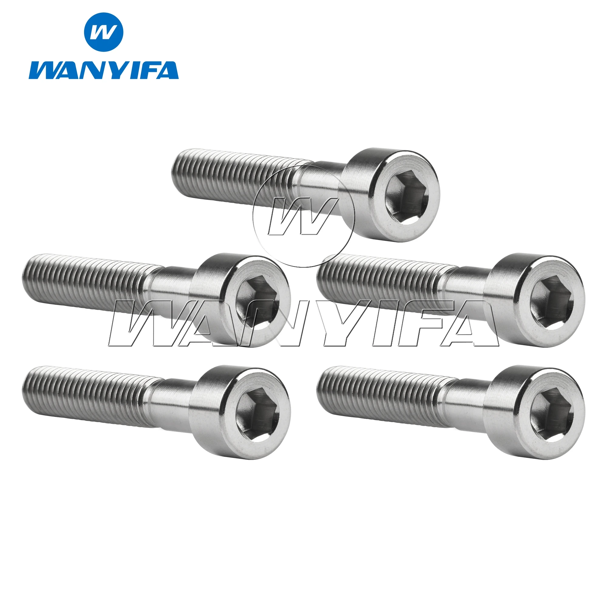 Титановый &quotWanyifa&quot болты M6x35mm шестигранный винт для подключения гарнитуры