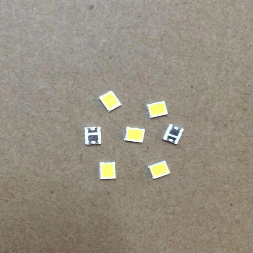 

100PCS/Lot SMD 2835 LED Beads Cool white 3V 1W 100LM 6000-6500K