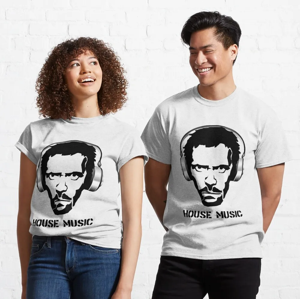 

Tops T Shirt Women Dr House Music Classic T-Shirt