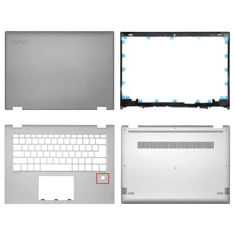 Новинка для Lenovo Yoga 520-14 520-14IKB FLEX 5-14 Задняя крышка ЖК-дисплея/передняя панель/Упор