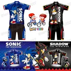2021 детская звуковая велосипедная одежда мультяшный аниме для мальчиков и девочек велосипедный комплект из джерси детские дорожные велосипедные рубашки костюм Maillot Ciclismo Ropa