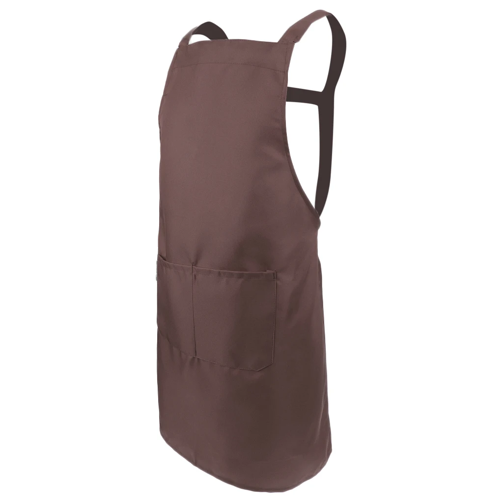 Unisex Cooking Kitchen Restaurant Bib Apron Dress 76*68cm Muti-color Pocket | Дом и сад