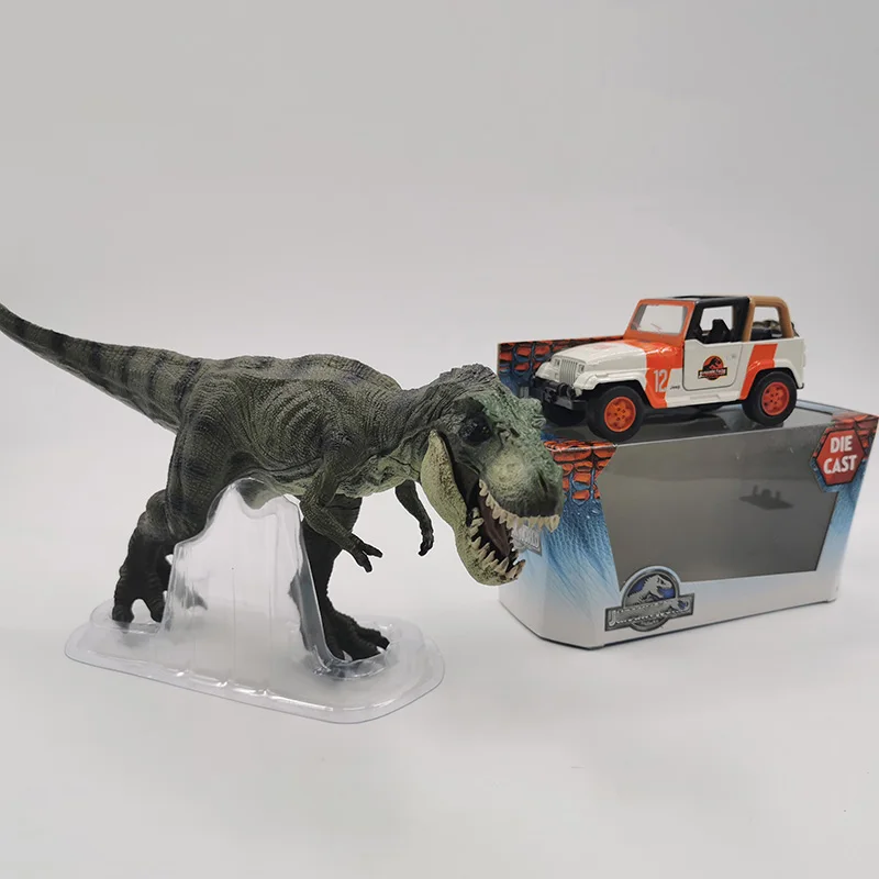 1/43 весы 12 2 см металлический сплав литье под давлением Jeep Wrangler Jurassic внедорожник