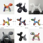 Скандинавская полимерная собака, роскошный воздушный шар, собака, статуя, украшение, креативное животное, домашний декор, комната, наряд, искусственное украшение