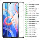Стекло для Redmi Note 11 10 9 8 7 Pro, Защита экрана для Redmi Note 11 Pro 10 4G 5G 10S 9S 9T 8T 8 2021 7, полное закаленное стекло