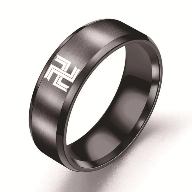 AsJerlya 8 мм аниме Токио Мстители логотип металлическая нержавеющая сталь для