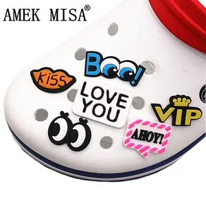 1-6 шт., новые аксессуары для обуви, украшения для обуви глазVIPKISS для croc jibz, детский подарок на Рождество, DONG-YJ08