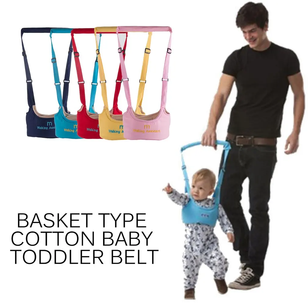 

Cute Baby Toddler Walking Belt Safety Harness Strap Walk Assistant Leashes Learning Walking Belt Kids infant Walk Helper