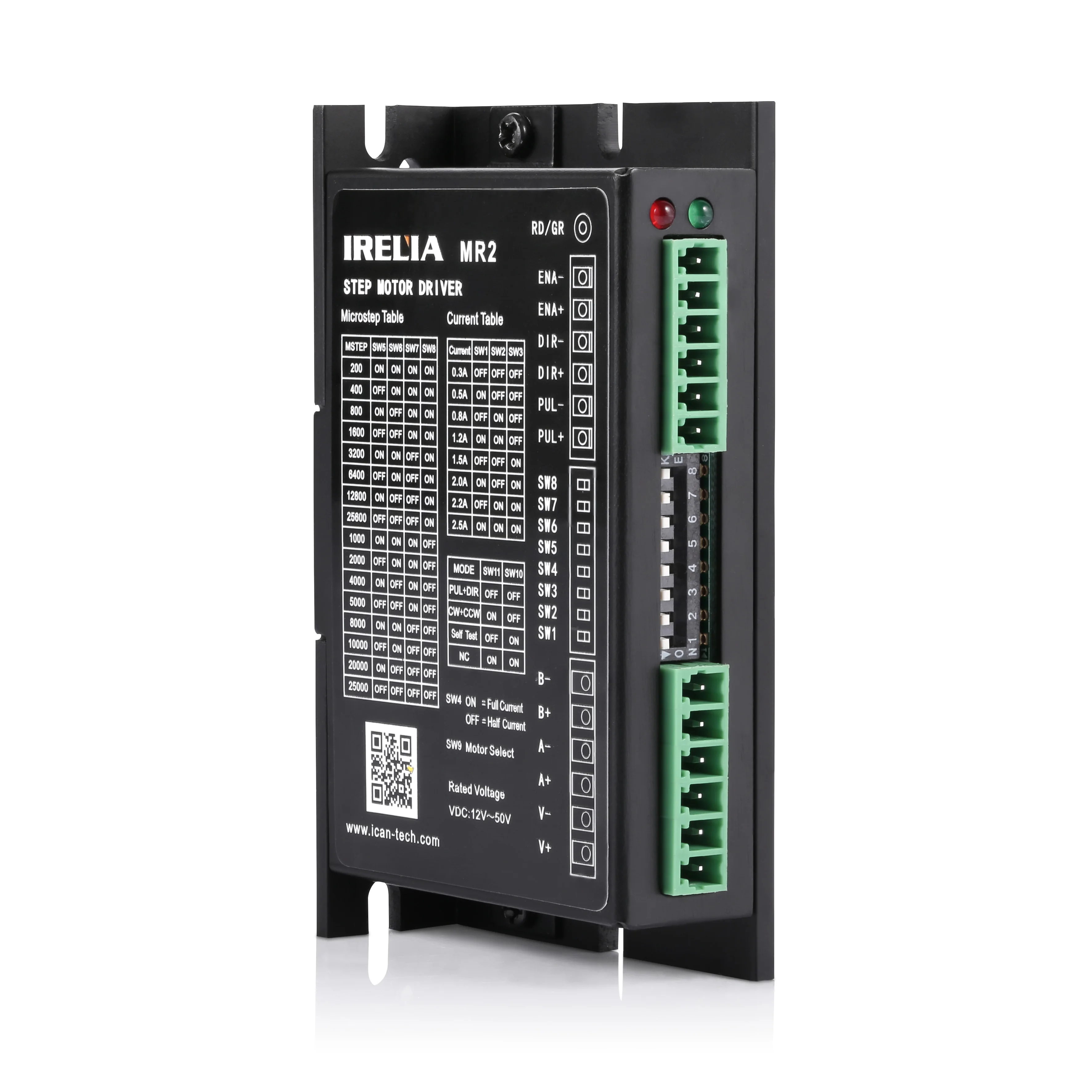 Фото Драйвер шагового двигателя ICAN Nema 17 12 50VDC 0 2 2.5A Microstep Driver Драйвер двигателя Драйвер шагового двигателя ICAN Nema 17 12 50VDC 0 2 2.5A Microstep Driver Драйвер двигателя