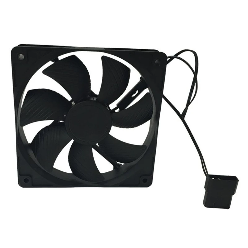 

120mm High Speeed Large Air Volume Cooling Fan Double Ball Violent Chassis Cooling Fan Graphics Card Bracket CPU Cooler