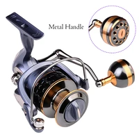 high quality fishing reel spinning 5 21 gear ratio high speed carp fishing reel for saltwater spinning reels 2000 7000 series