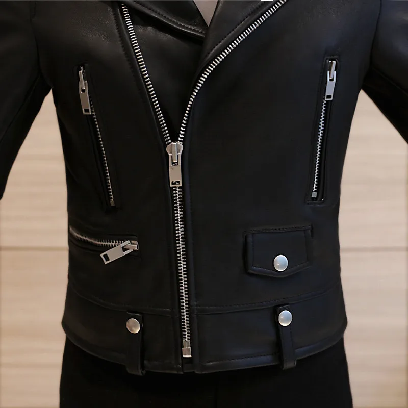 New Fashion Women Jacket Sungtin Brand Pu Leather Jacket Women Spring Coat Black Faux Leather Biker Female Punk Bomber Outwear