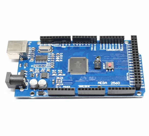 only board MEGA2560 R3 ATmega2560 R3 AVR USB плата+ USB кабель+ МЕГА 2560 R3 чехол для arduino MEGA 2560 R3 - Цвет: only board