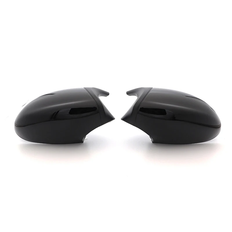 

ABS Gloss Black Rear View Mirror Caps For BMW 3 Series E90 E91 05-07 & E90 E92 06-09 Replacement Cover E81 E82 E87 E88 pre-LCI