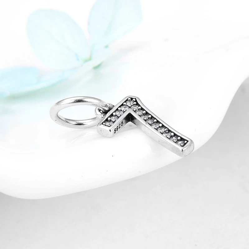 Подлинный 925 пробы Серебряный счастливый номер 7 бусин для изготовления