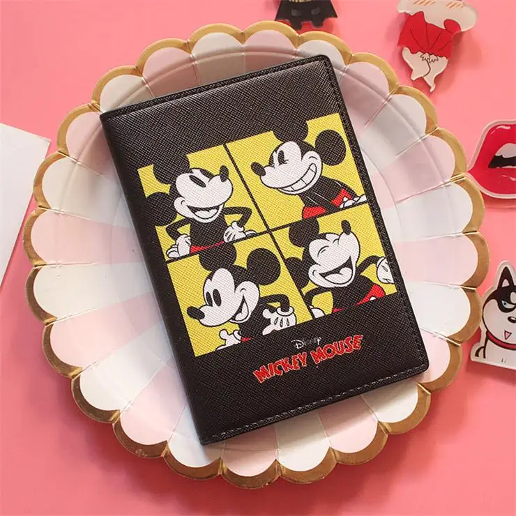Кофе Популярный слон Дамбо Держатель для паспорта унисекс дорожная Обложка для паспорта кожаный детский чехол для паспорта для мужчин и женщин Обложка для паспорта - Цвет: Кофе