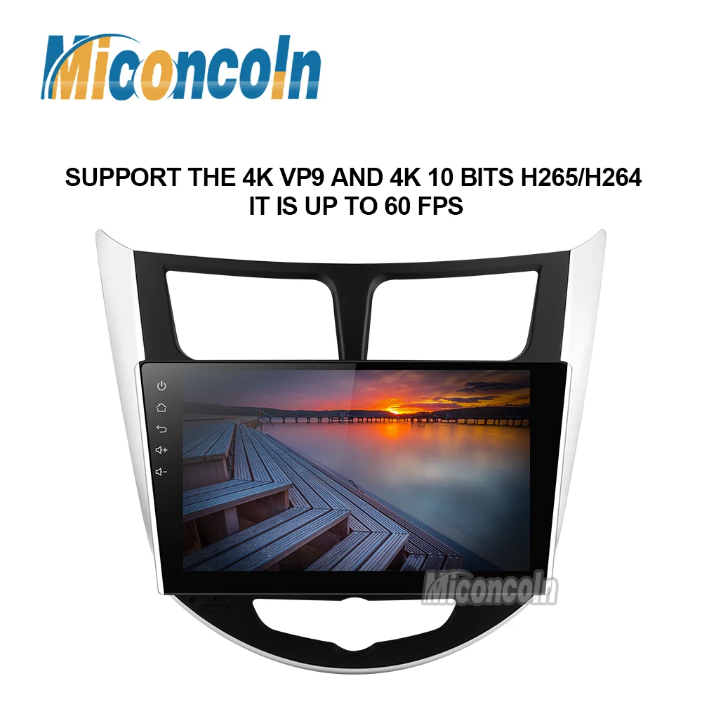4G RAM DSP Android 9 0 автомобильное радио dvd gps для Hyundai Solaris Verna Accent головное устройство