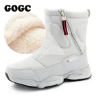 Женские ботинки GOGC, зимняя обувь, женские зимние ботинки, женские ботинки, зимняя обувь для женщин, ботильоны, G9906