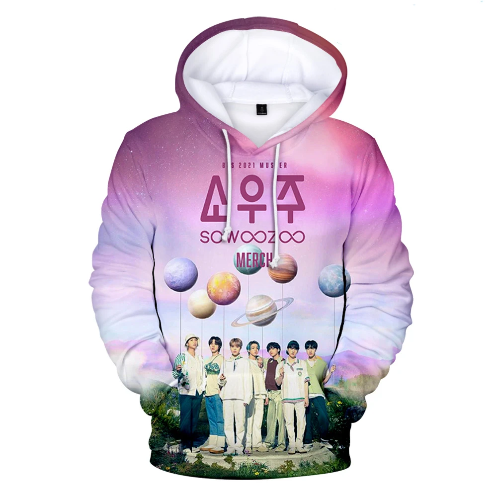 

2021 Newest Bangtan Boys 3D Hoodie Women Men The eighth anniversary Sweatshirts Clothes for fans boy girls kids Hoodies