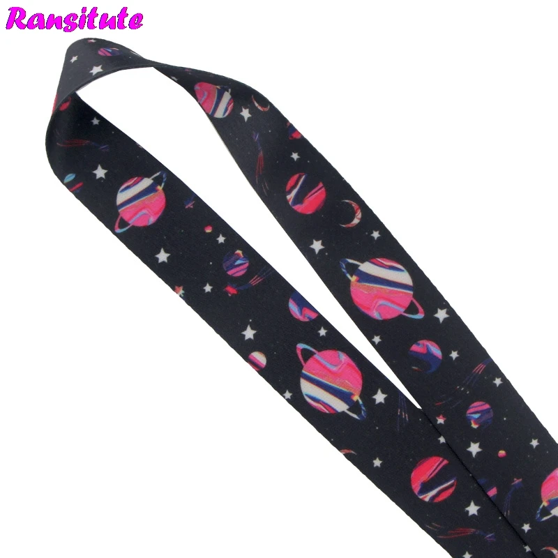 Ransitute Star Planet талреп для ключей ID карт ремень мобильного телефона USB держатель