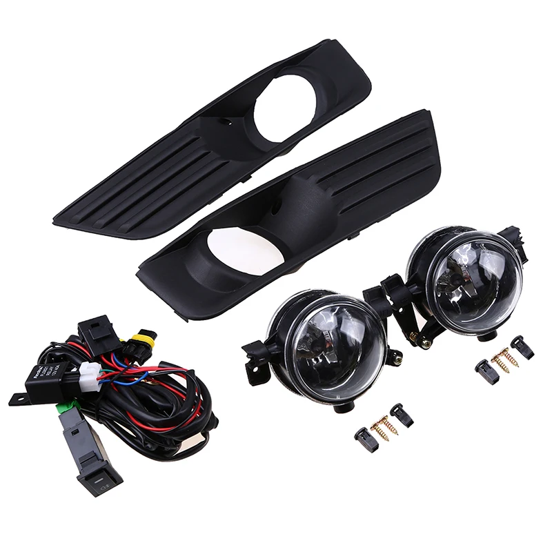 Posbay подходит для Ford Focus MK2 2005/2006/2007/2008 ABS пластик черный Передний Нижний Бампер
