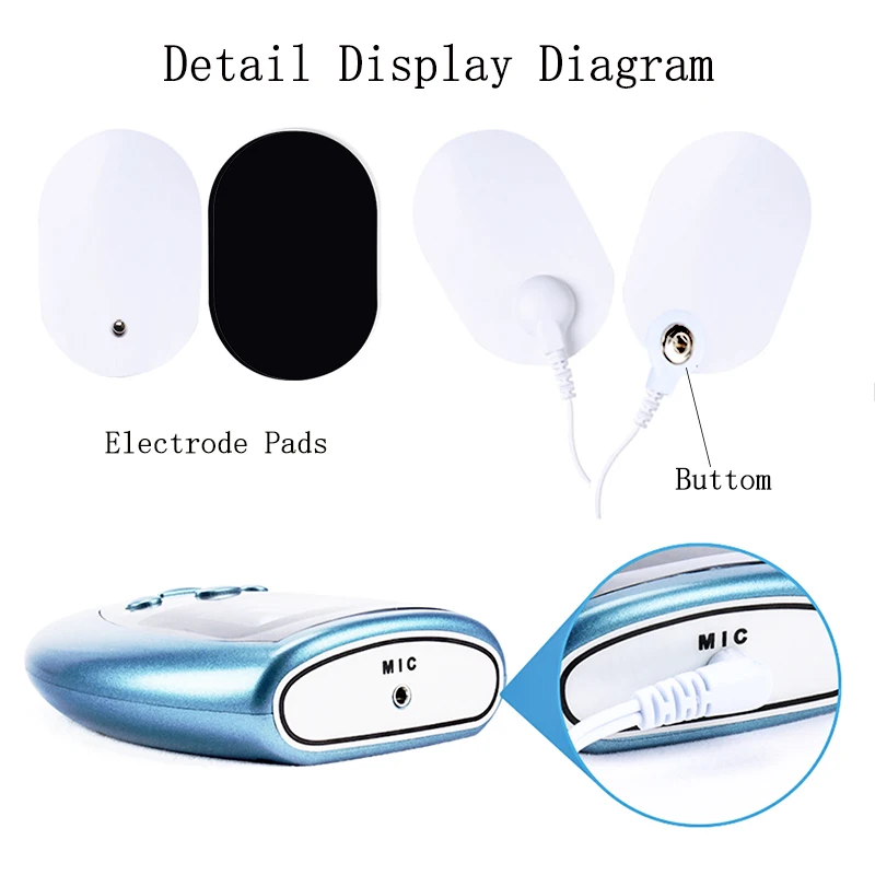 

Newest TENS Body Massager Electrical Vibrating Meridian Pulse Muscle Stimulator Electrotherapy Physical Therapy Pain Relief