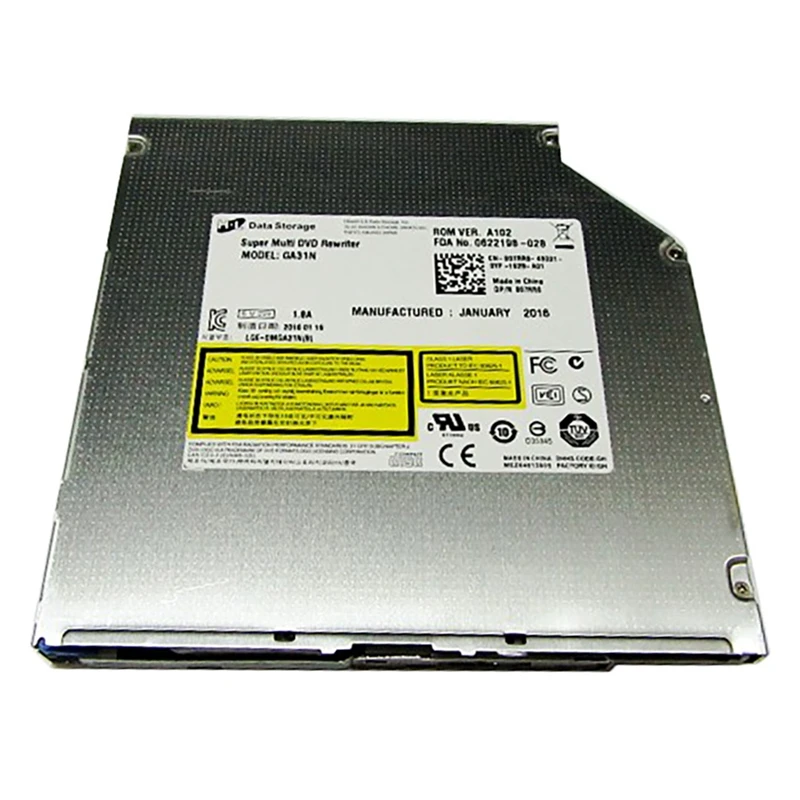 

DVD Burning Optical Drive for DELL Alien M15X M17X SATA Serial Port Slot-in 12.7mm DVD Burner Supports D9 Burning